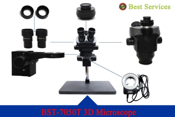 BST 7050T TRINOCULAR 3D MICROSCOPE - Image 3