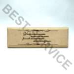 PLAQUE 4*12