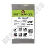 10H CLEAR 1/4 (PLOTTER SUPPORTED) (17CM*30CM) (PACK OF 50)