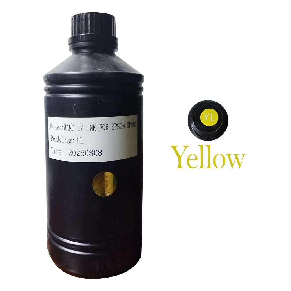 UV INK YELLOW 1L HARD